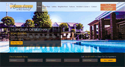 Desktop Screenshot of amesbury-apartments.com